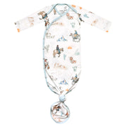 Newborn Copper Pearl Gown