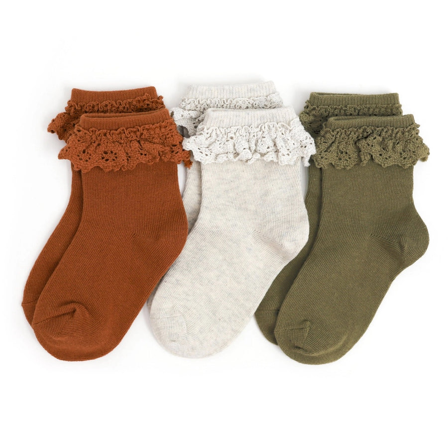 Lace Anklet Socks 3pack