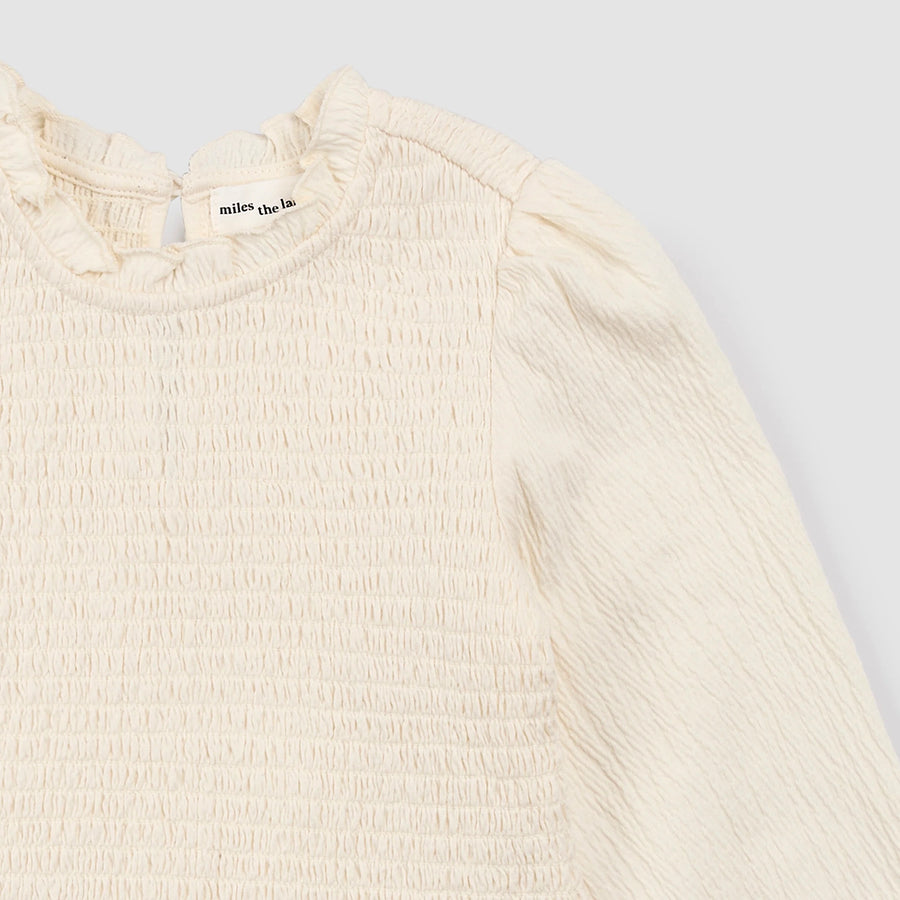 Ivory Puff Sleeve Top