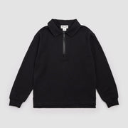 Black Long Sleeve Pineapple Cloth Polo