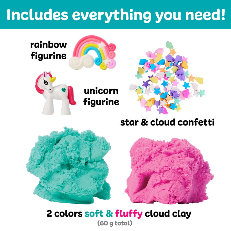 Sensory Mini Play Kit Jar with Cloud Clay