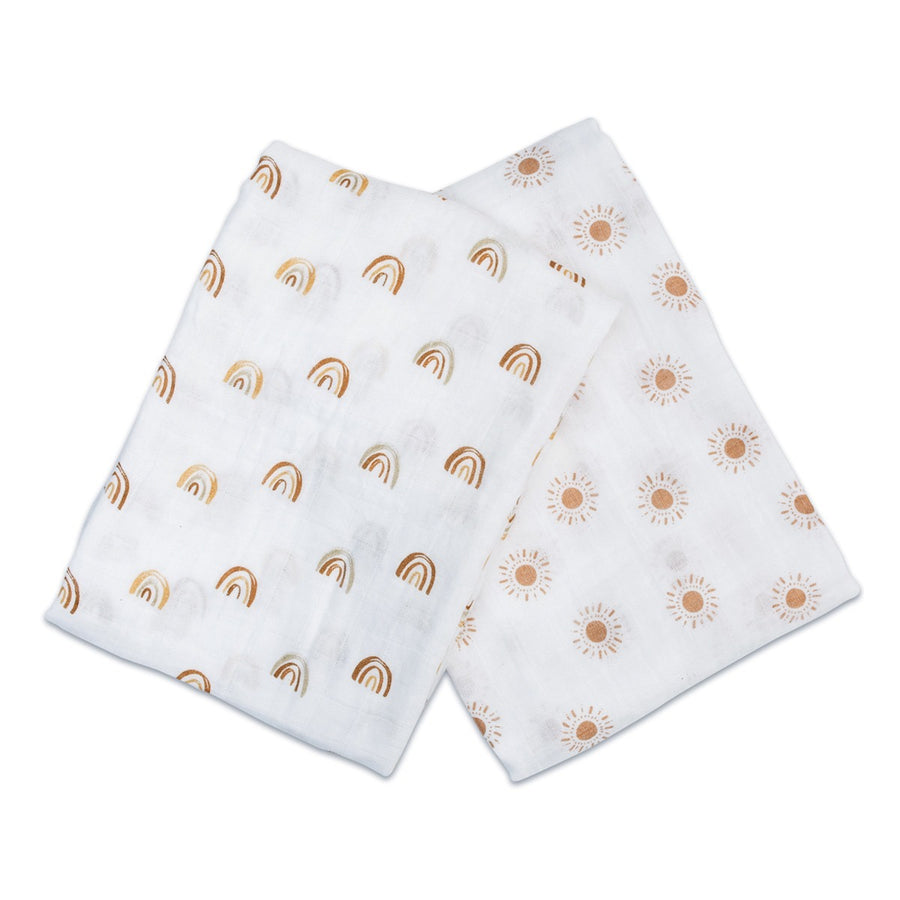 Lulujo Cotton Swaddles 2 pack