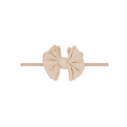 Baby Bling® Baby Fab® Skinny Soft Nylon Bow Headband