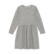 Puritan Gray Floral Dress