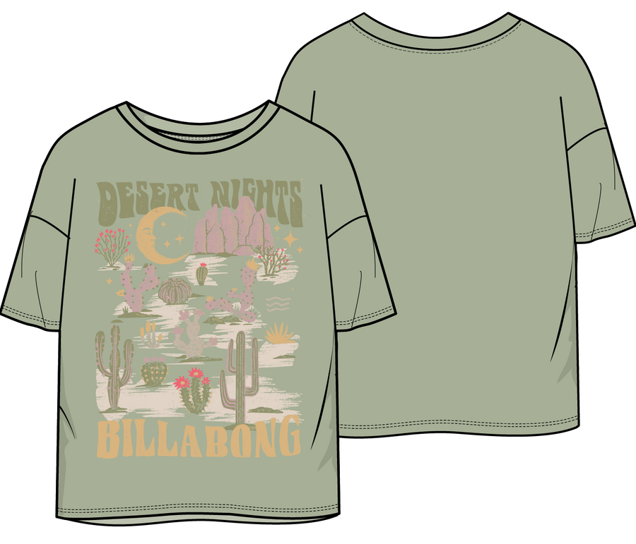 Girls Desert Oversized Tee