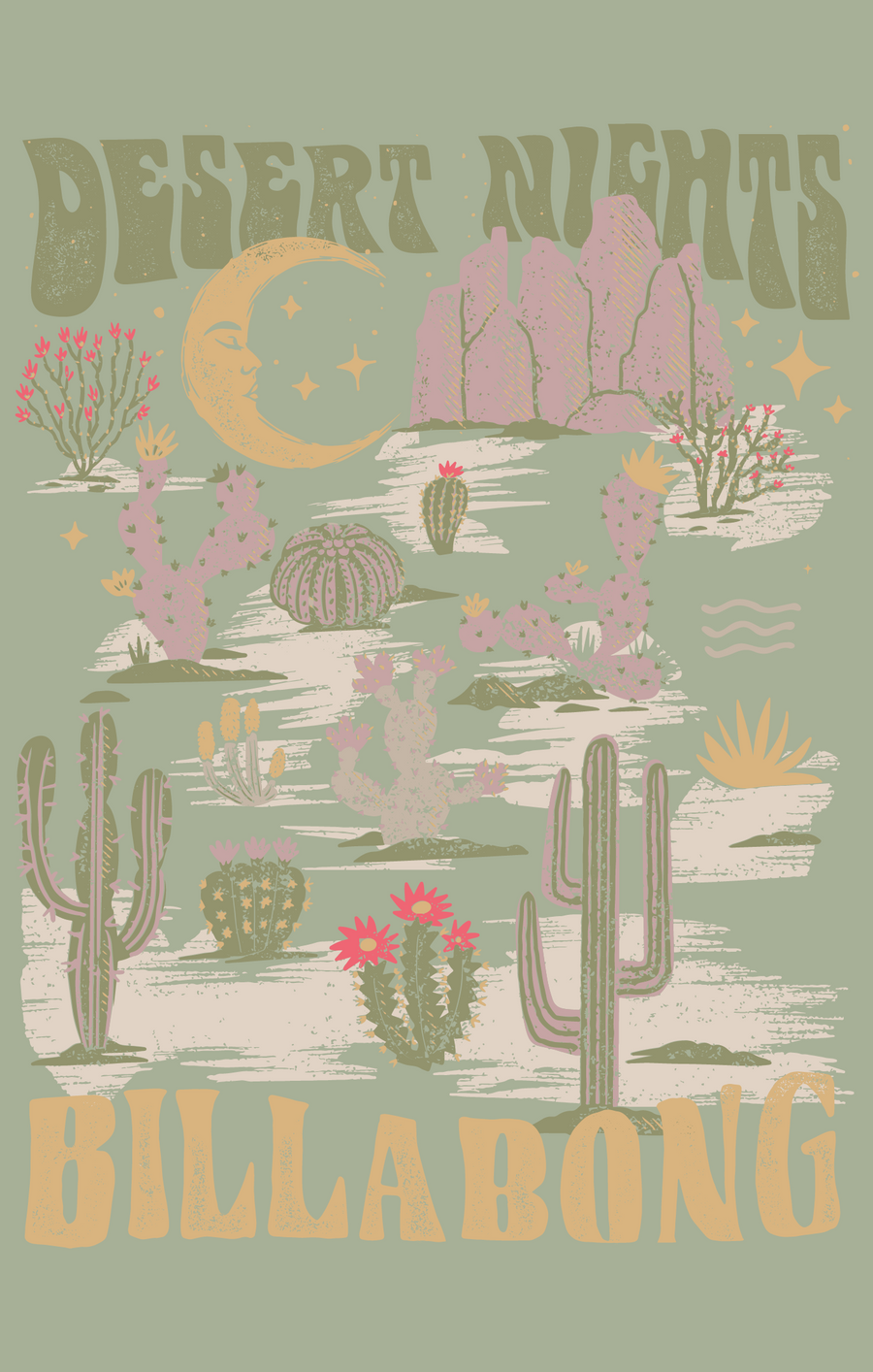Girls Desert Oversized Tee