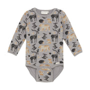 Animal long Sleeve Bodysuit