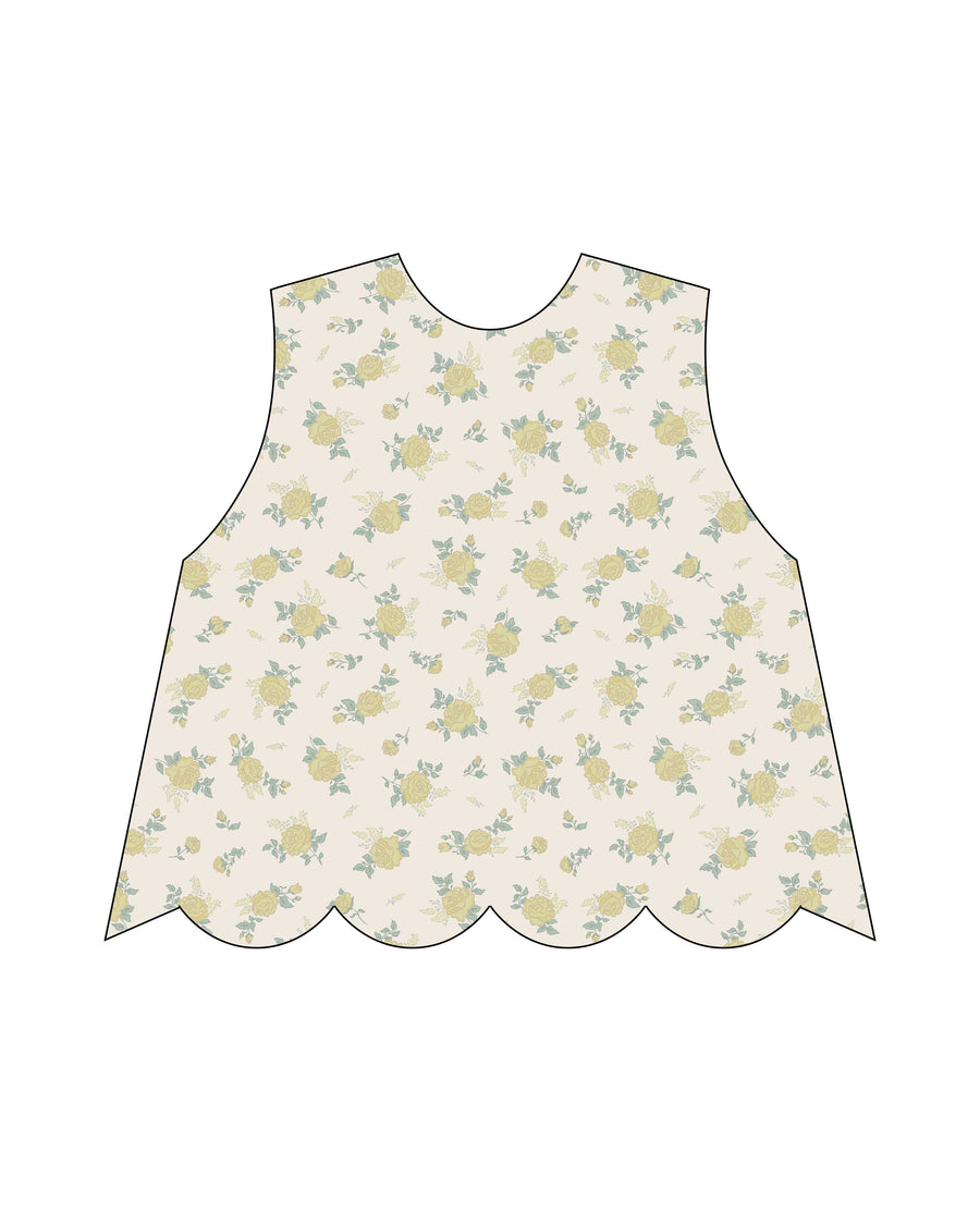 Lenny Top Lemon Ditsy Floral