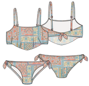 GIRLS' TAKE IT BACK BIKINI SET