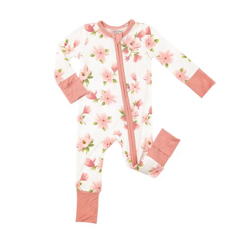 2 Way Zipper Romper Magnolias