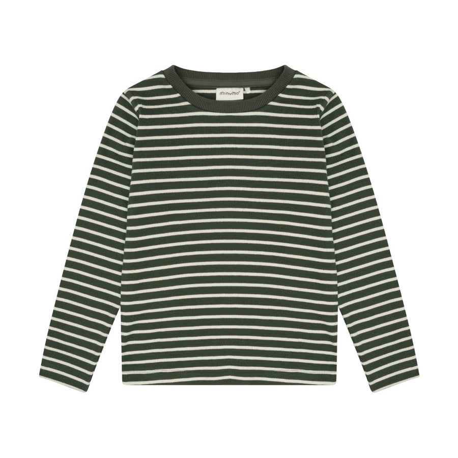 Green Stripe Long Sleeve