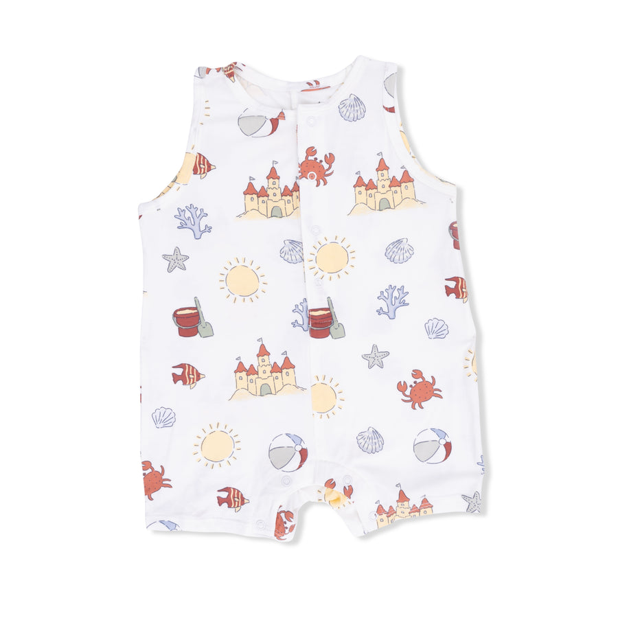 Sleeveless Shortie Romper