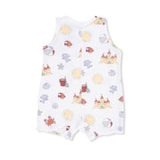 Sleeveless Shortie Romper