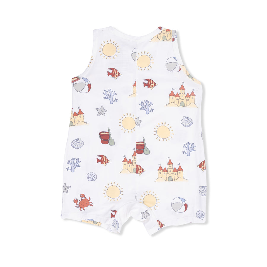Sleeveless Shortie Romper