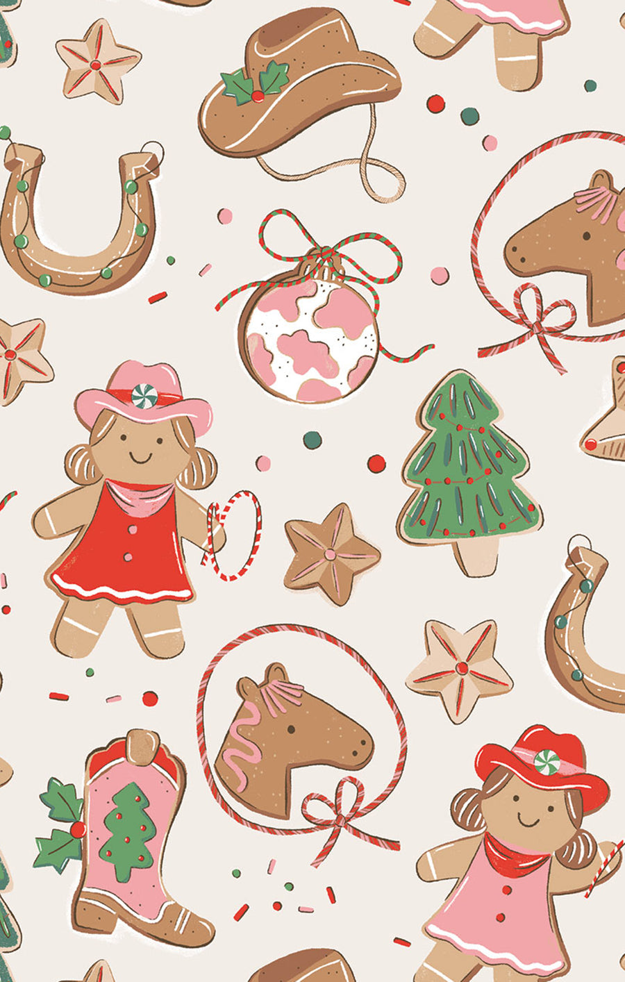 Cowgirl Christmas - 2 Way Zipper Romper
