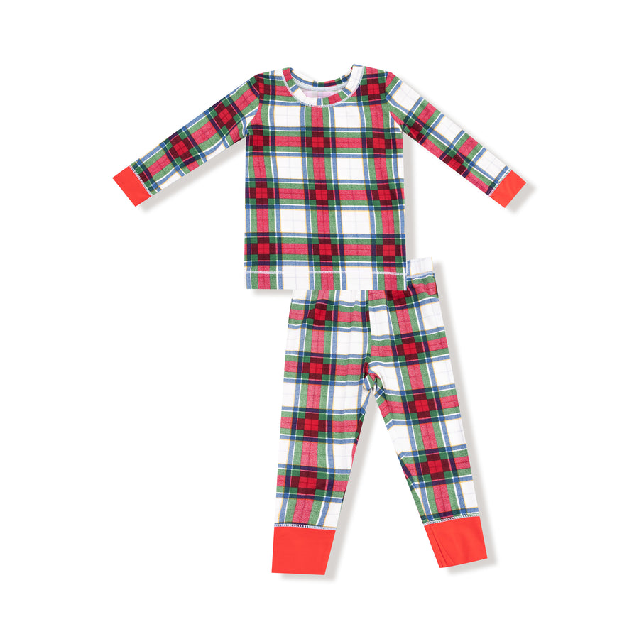 Holiday Plaid - L/s Loungewear Set