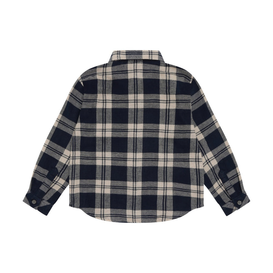 Minymo Check Button Down