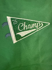 French Terry Sport - Varsity - Green - Letterman Jacket