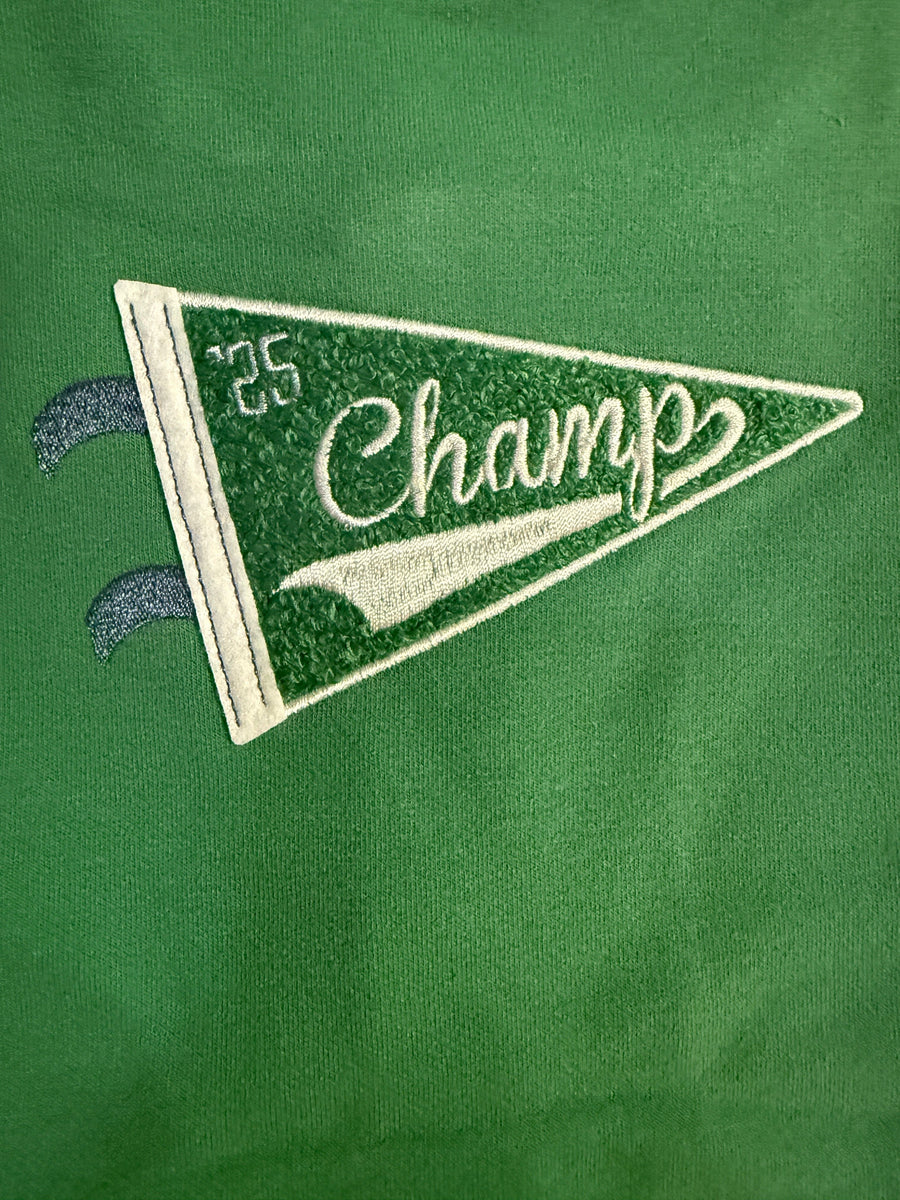 French Terry Sport - Varsity - Green - Letterman Jacket