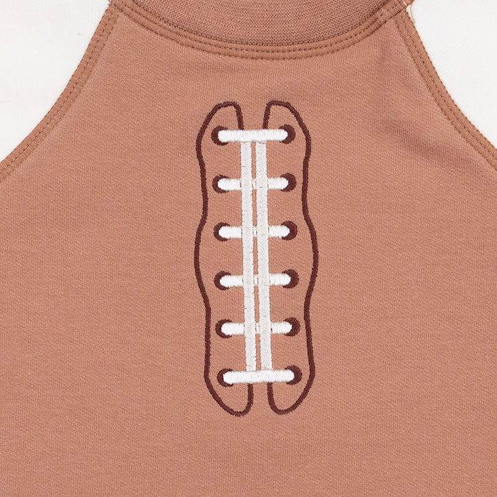Football Laces - Raglan Sweatshirt And Jogger Set