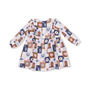 Patchwork Cowgirl - Ruffle L/s Dress And Rib Legging