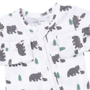 2 Way Zipper Footie w/ prints