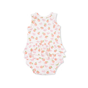 Little Peaches - Ruffle Tank Bodysuit