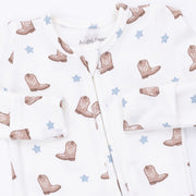 2 Way Zipper Footie w/ prints