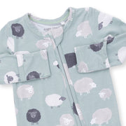 2 Way Zipper Footie w/ prints