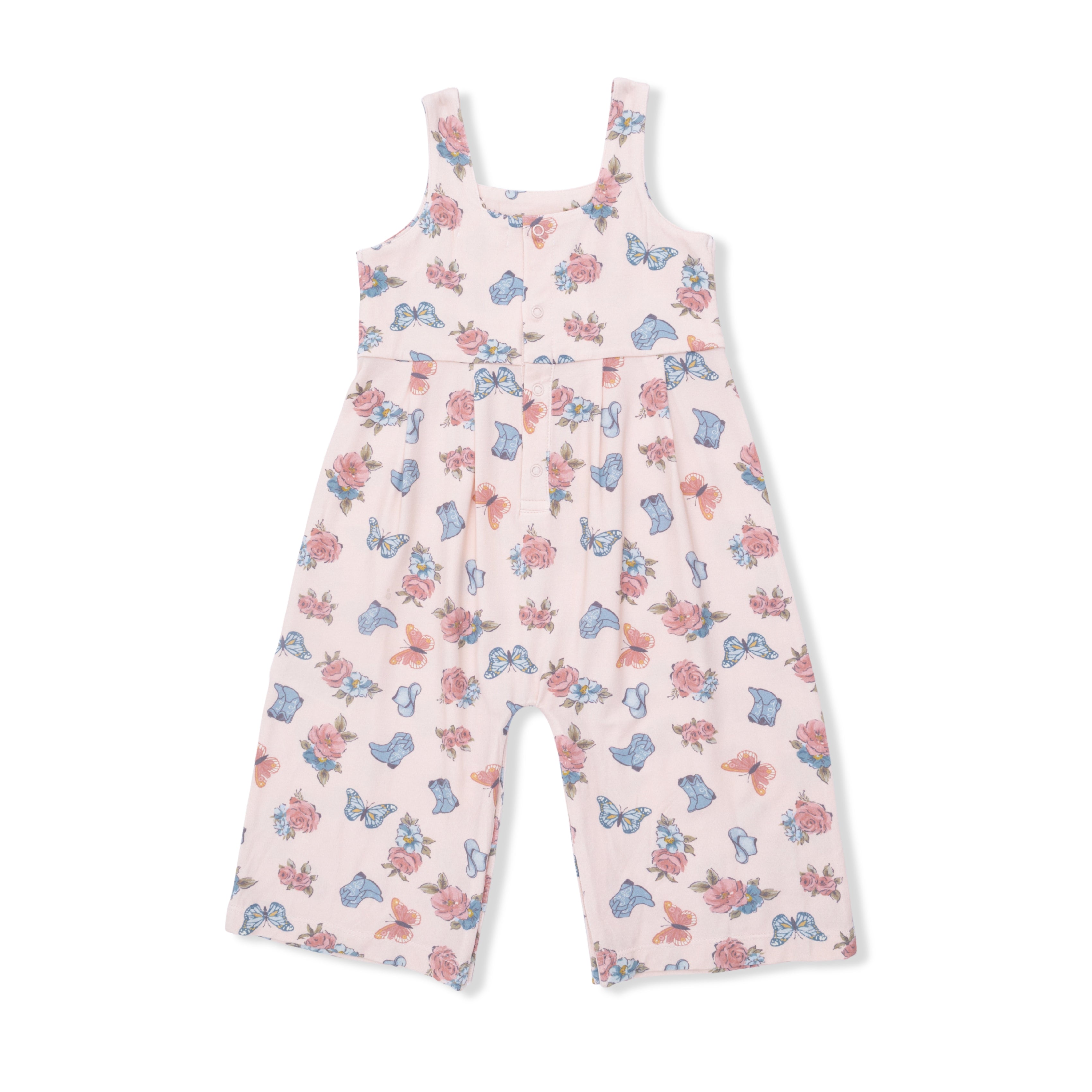 Country Girl Boots Wide Leg Jumpsuit