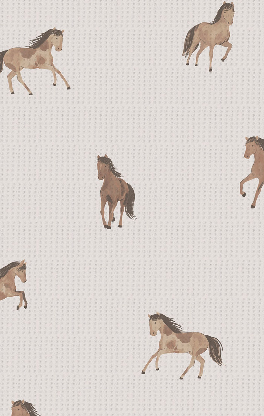 Mini Horses - 2 Way Zipper Footie