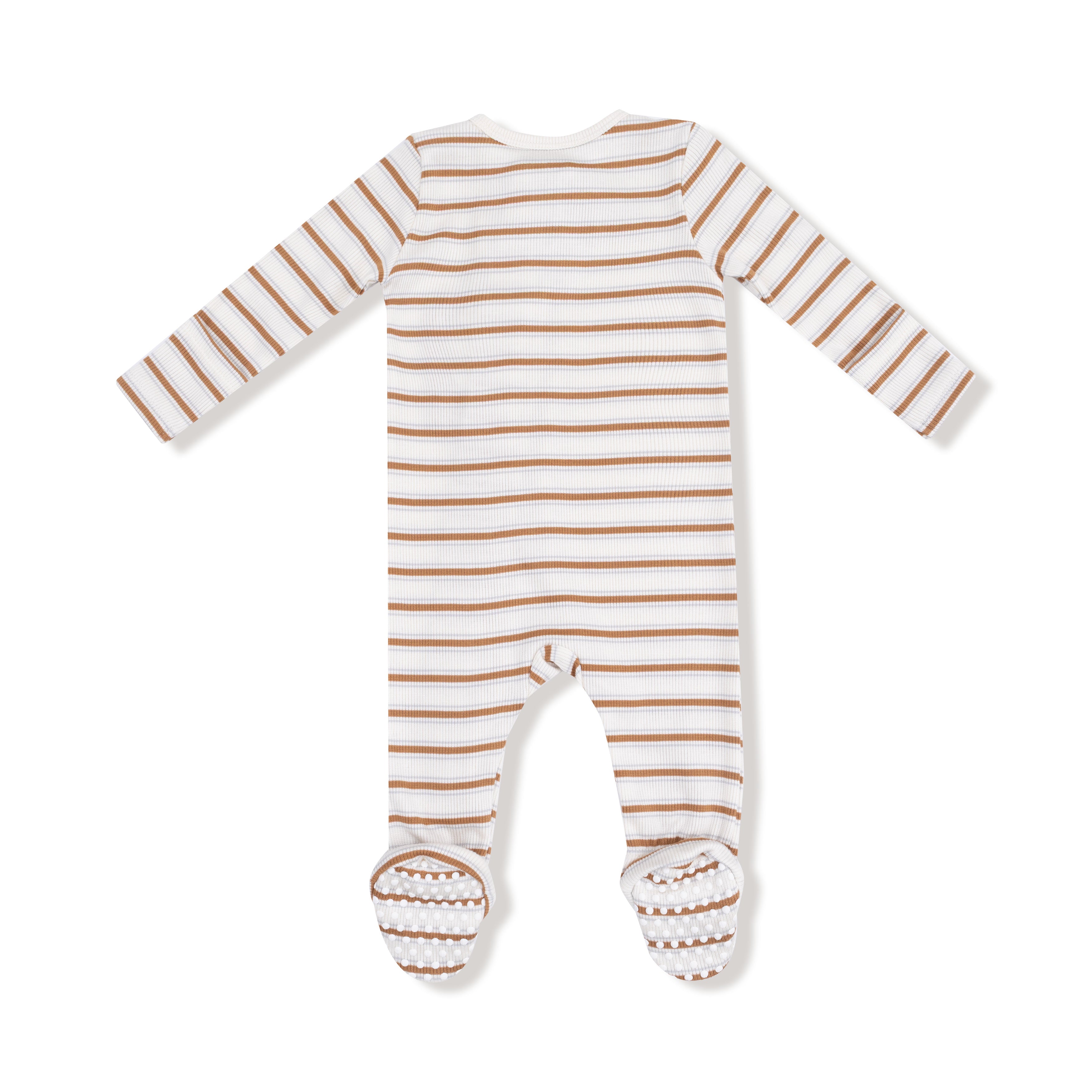 Vintage Stripe - Brown Footie