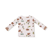 Sweet Brown Bears - L/s Loungewear Set