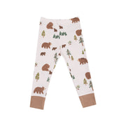 Sweet Brown Bears - L/s Loungewear Set