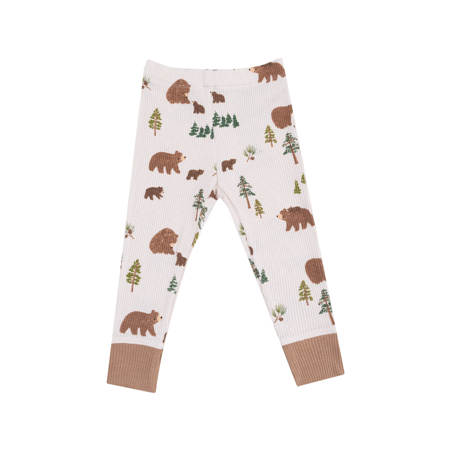 Sweet Brown Bears - L/s Loungewear Set