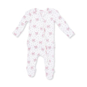 2 Way Ruffle Back Zipper Footie