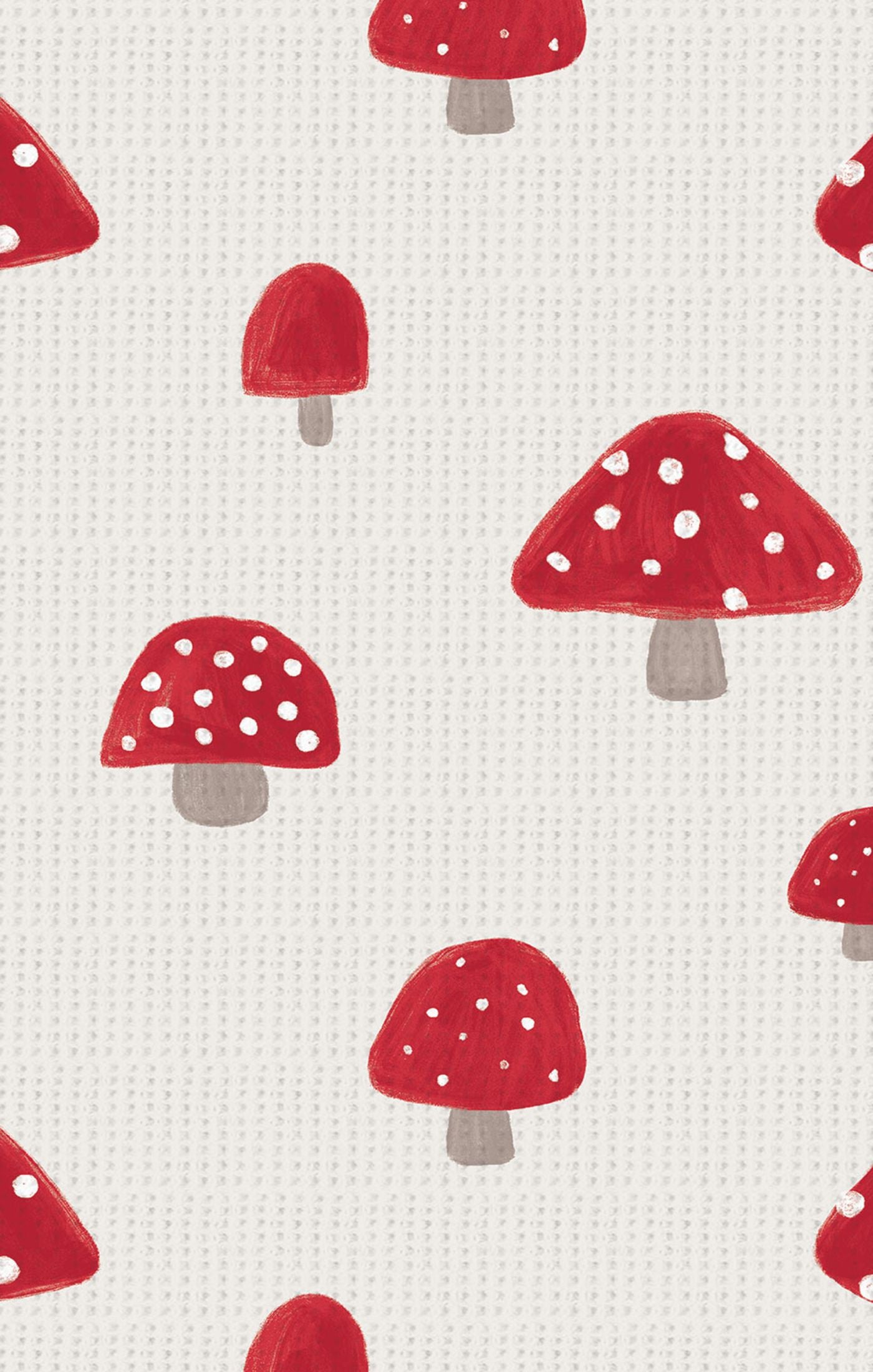 Painterly Mushrooms Footie