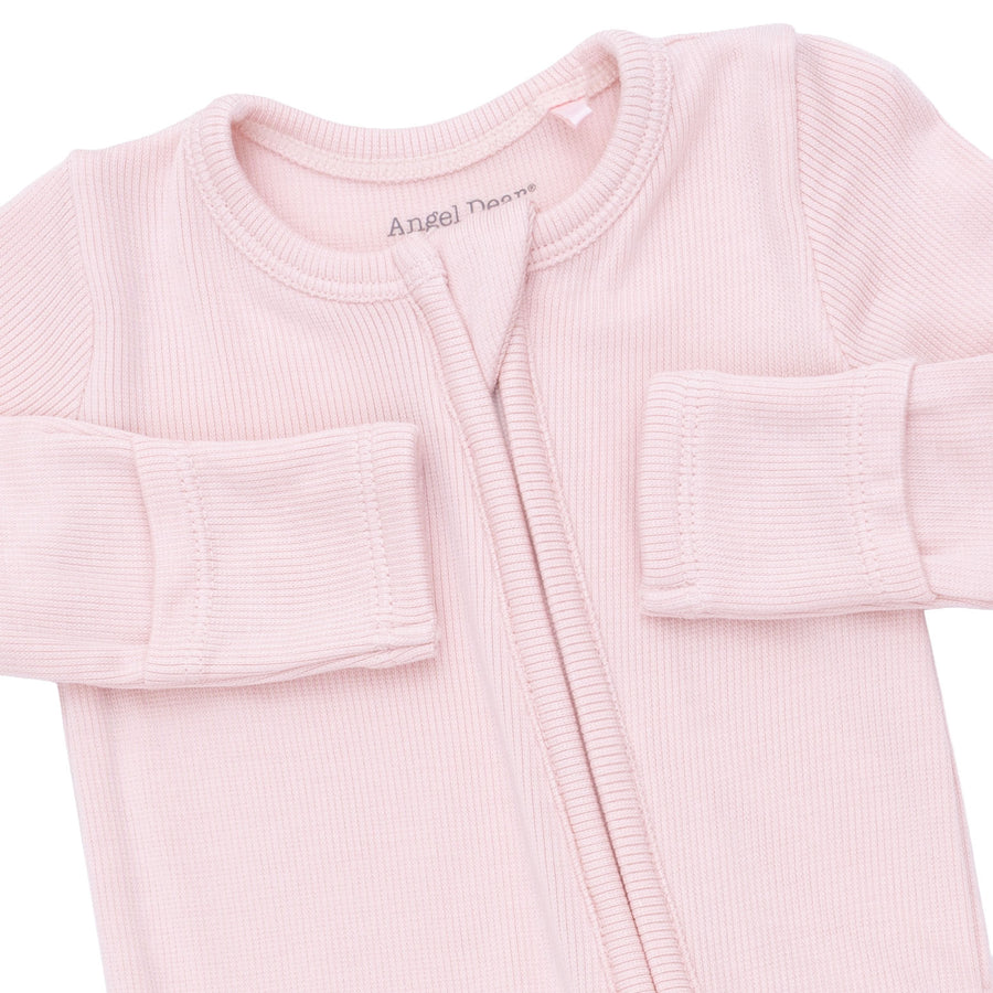 2 Way Ruffle Back Zipper Footie