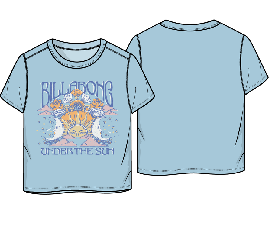 Under The Sun Sky Blue Tee