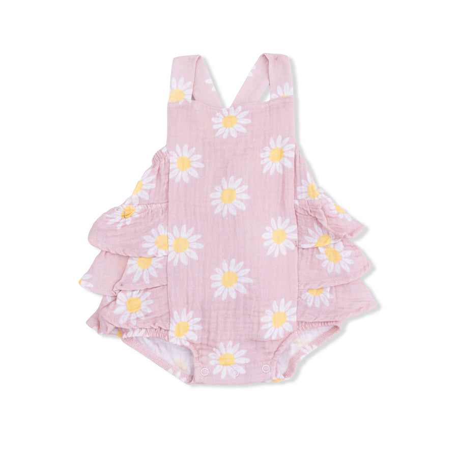 Caitlyn's Daisy - Ruffle Sunsuit