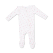 2 Way Ruffle Sleeve Zipper Footie