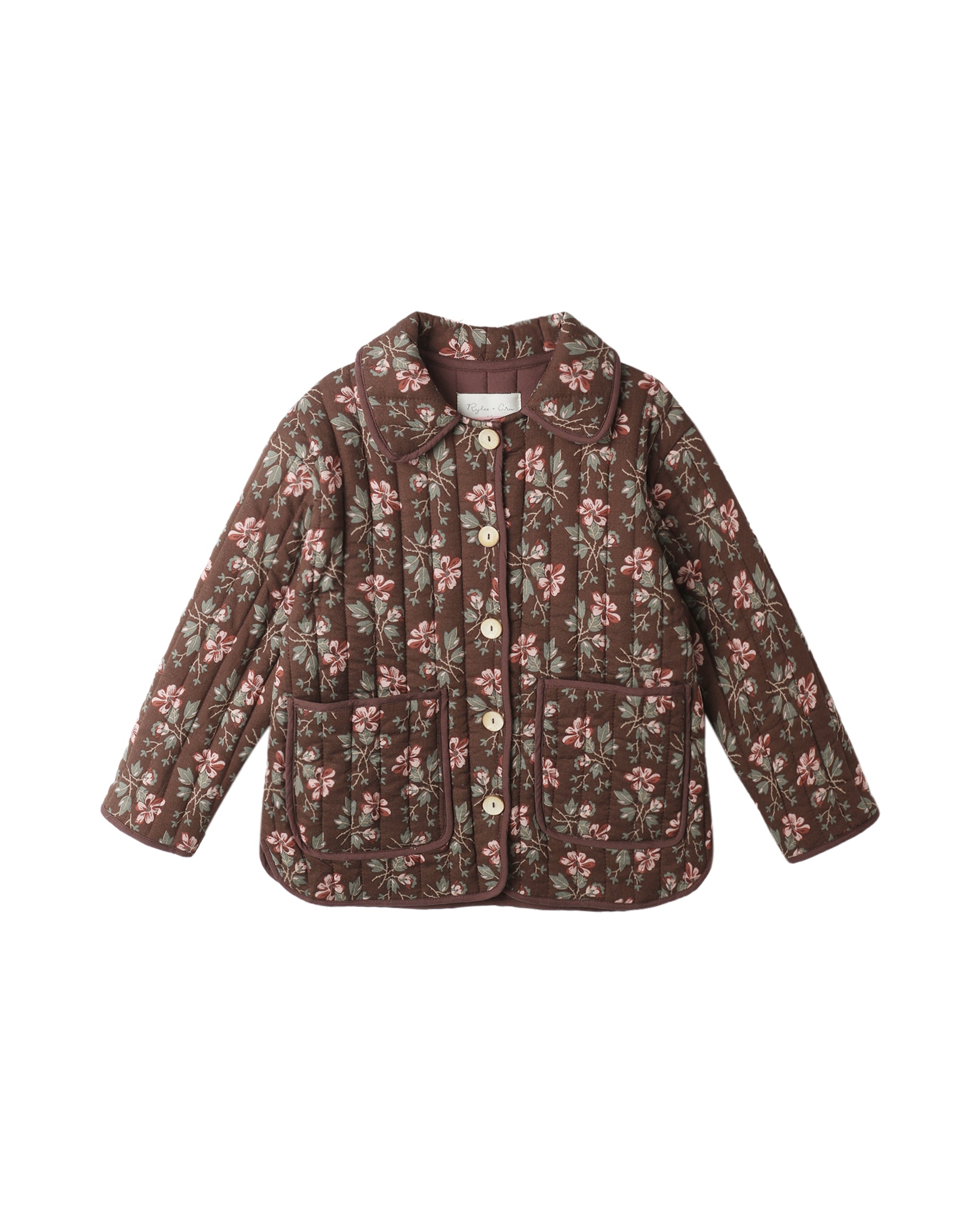 CLARA COAT || WINTER FLORAL