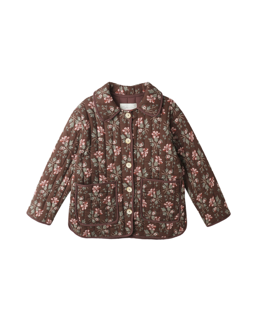 CLARA COAT || WINTER FLORAL
