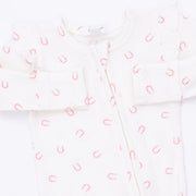 2 Way Ruffle Sleeve Zipper Footie