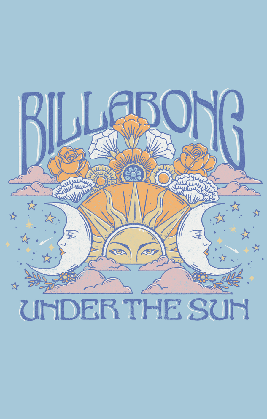 Under The Sun Sky Blue Tee
